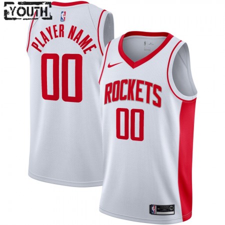 Maillot Basket Houston Rockets Personnalisé 2020-21 Nike Association Edition Swingman - Enfant